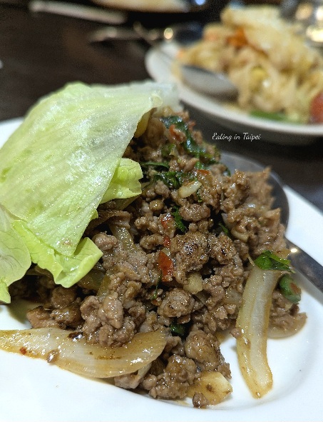 Elephant kitchen thai basil chili beef