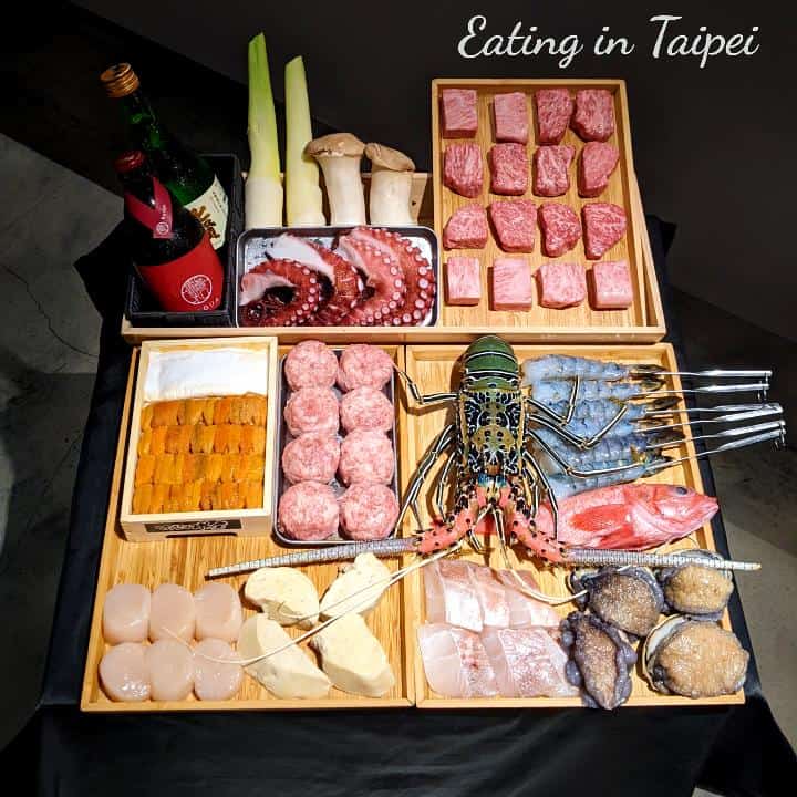 Ingredients at F. f Teppanyaki 